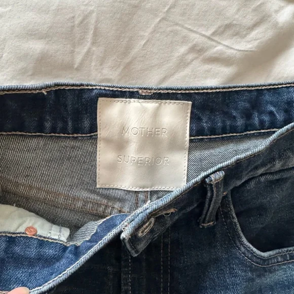 NWOT MOTHER Rambler Ankle Zip Sz 26 - Picture 6 of 10